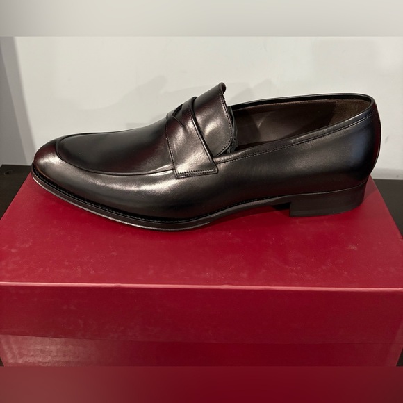 To Boot New York Francis Black Calf Dress Loafercolor: blacksize 10.5